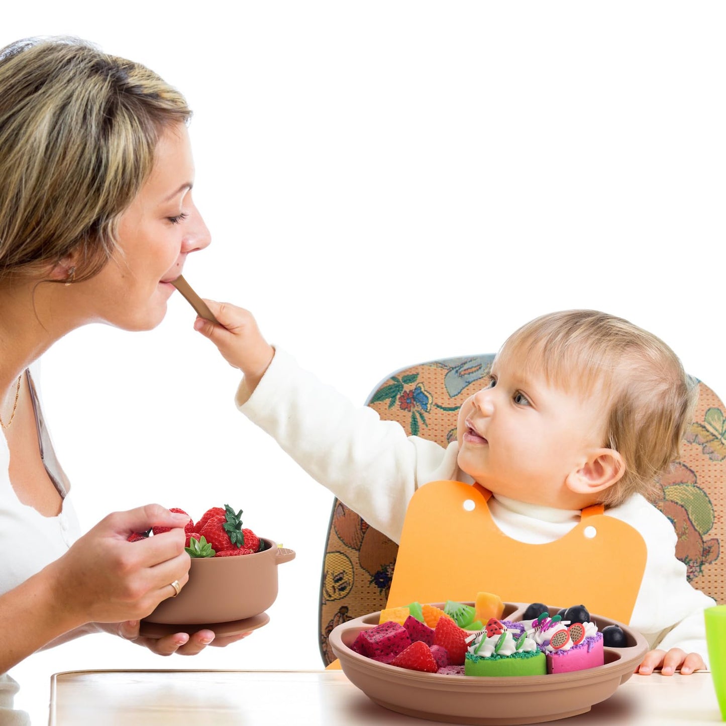 Dandat baby feeding set featuring spoons and forks