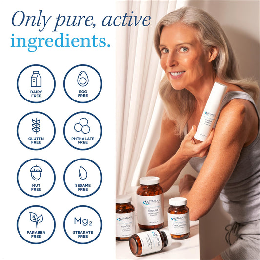 Metabolic Maintenance L Methylfolate 5mg dietary supplement label showing ingredient facts and allergen-free certifications