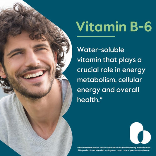 Bestvite Vitamin B6 supplement label showing 200mg potency