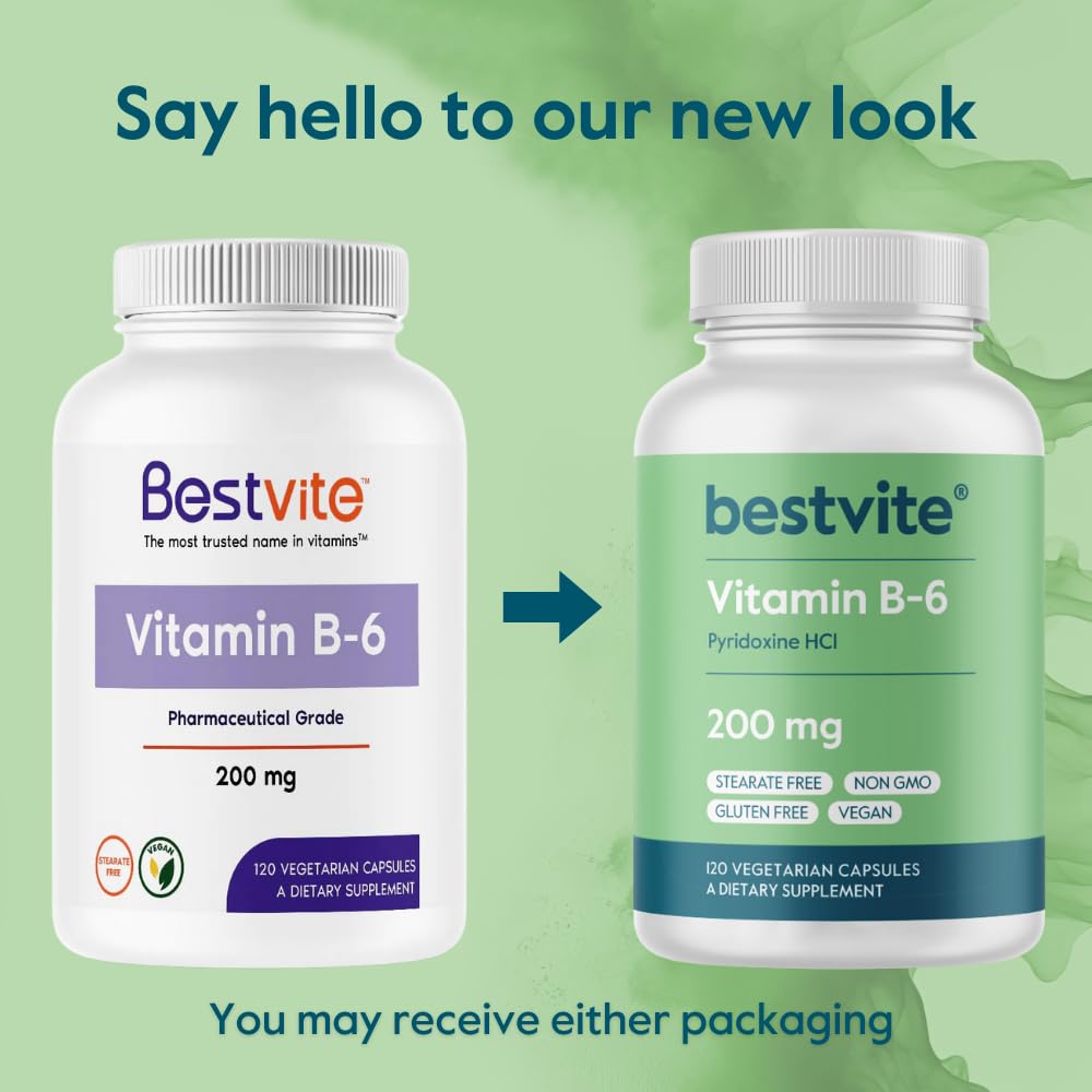 Bestvite Vitamin B6 dietary supplement professional product photography