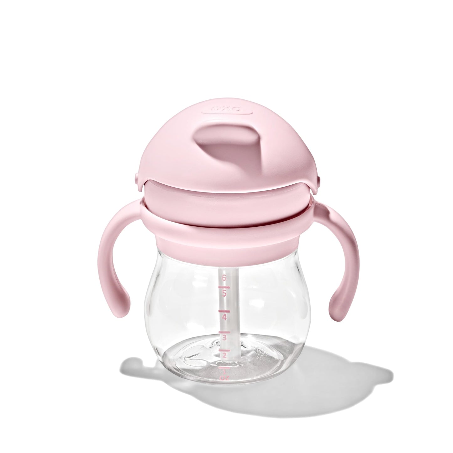 Components of Oxo Tot Transitions straw cup disassembled