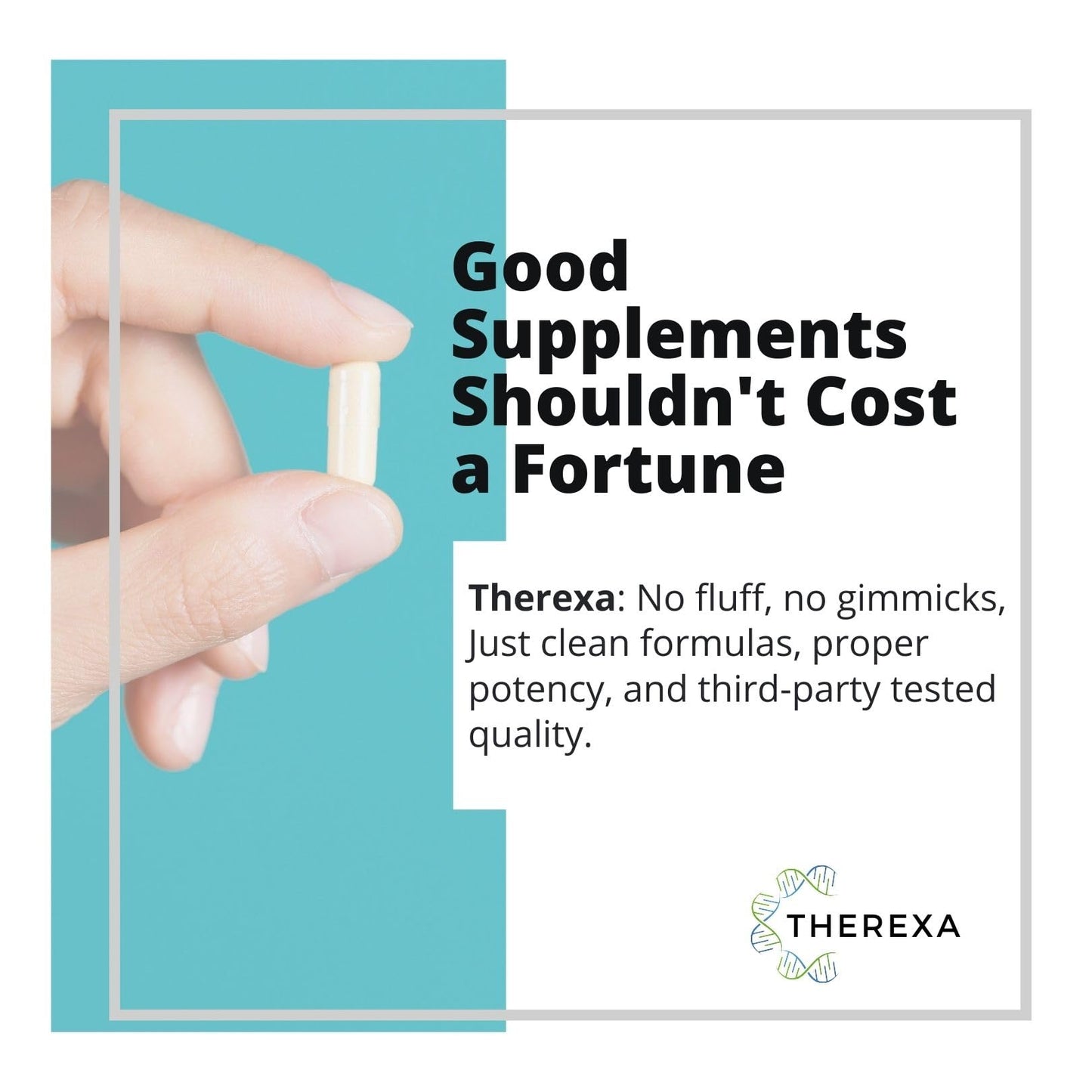 Lifestyle shot of Therexa Liposomal NMN 1000mg bottle