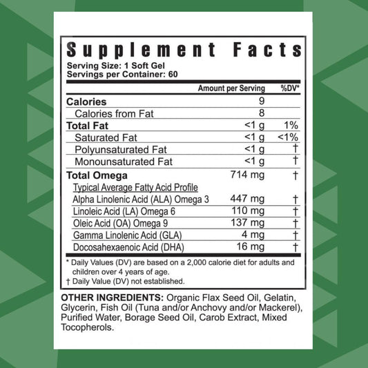 Youngevity Ultimate EFA essential fatty acid supplement packaging