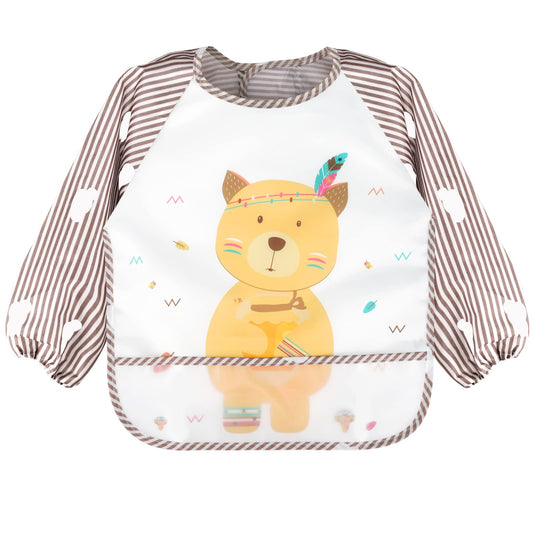 Accmor waterproof sleeved toddler smock with pocket detail