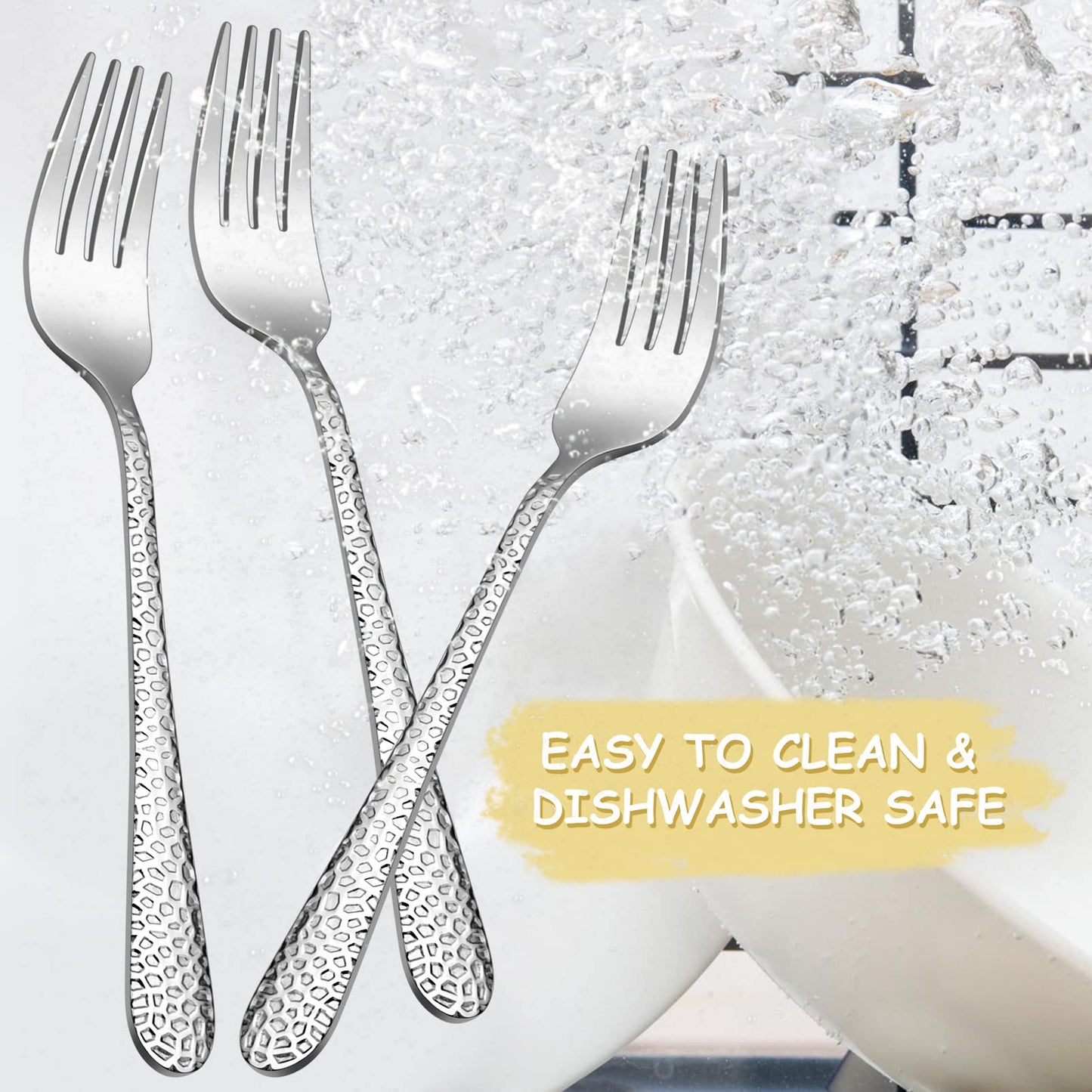 TeamFar toddler forks packaging and set overview