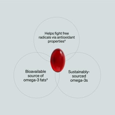 Nature's Bounty Krill Oil certified authentic imported wellness product on display