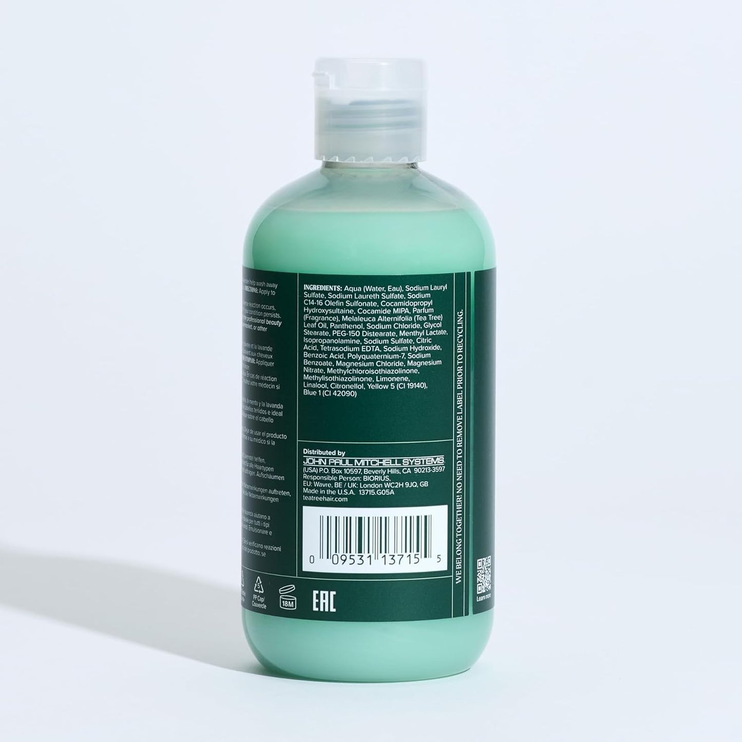 Authentic imported premium hair care bottle for balancing oily scalps