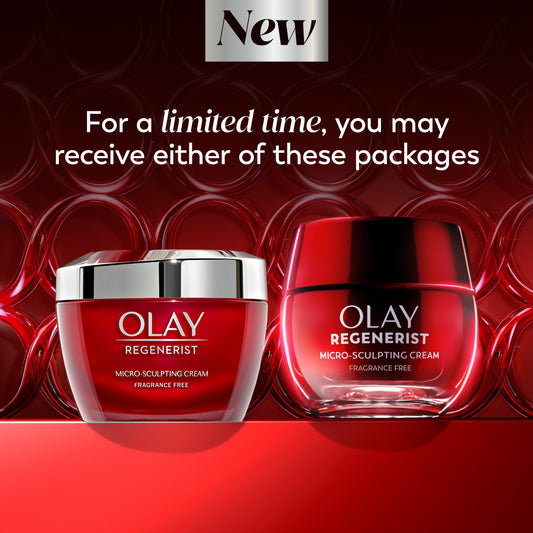 Olay anti wrinkle cream imported from USA top view displaying texture