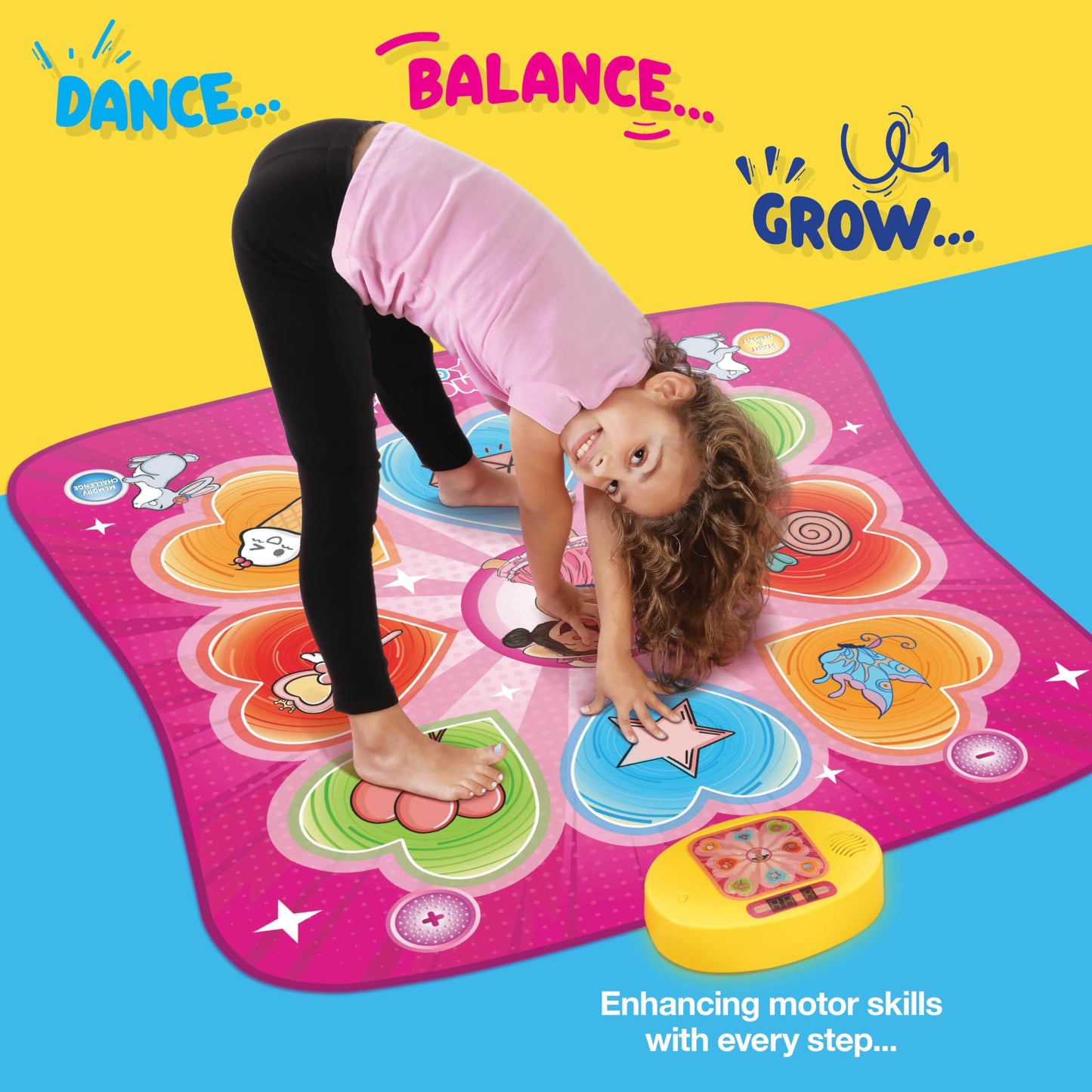 Play22 dance mat packaging and product display