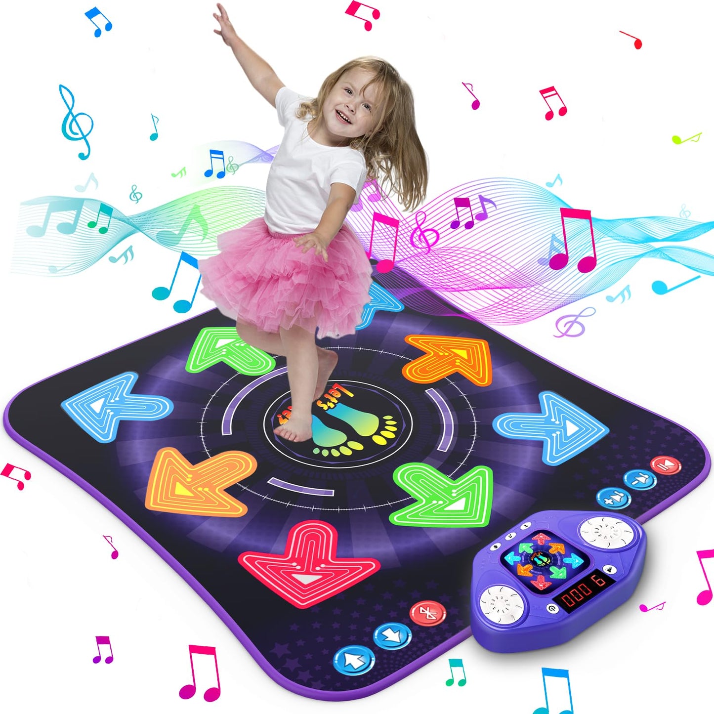 Gift set of TooLion dance mat for 3-12 year old children