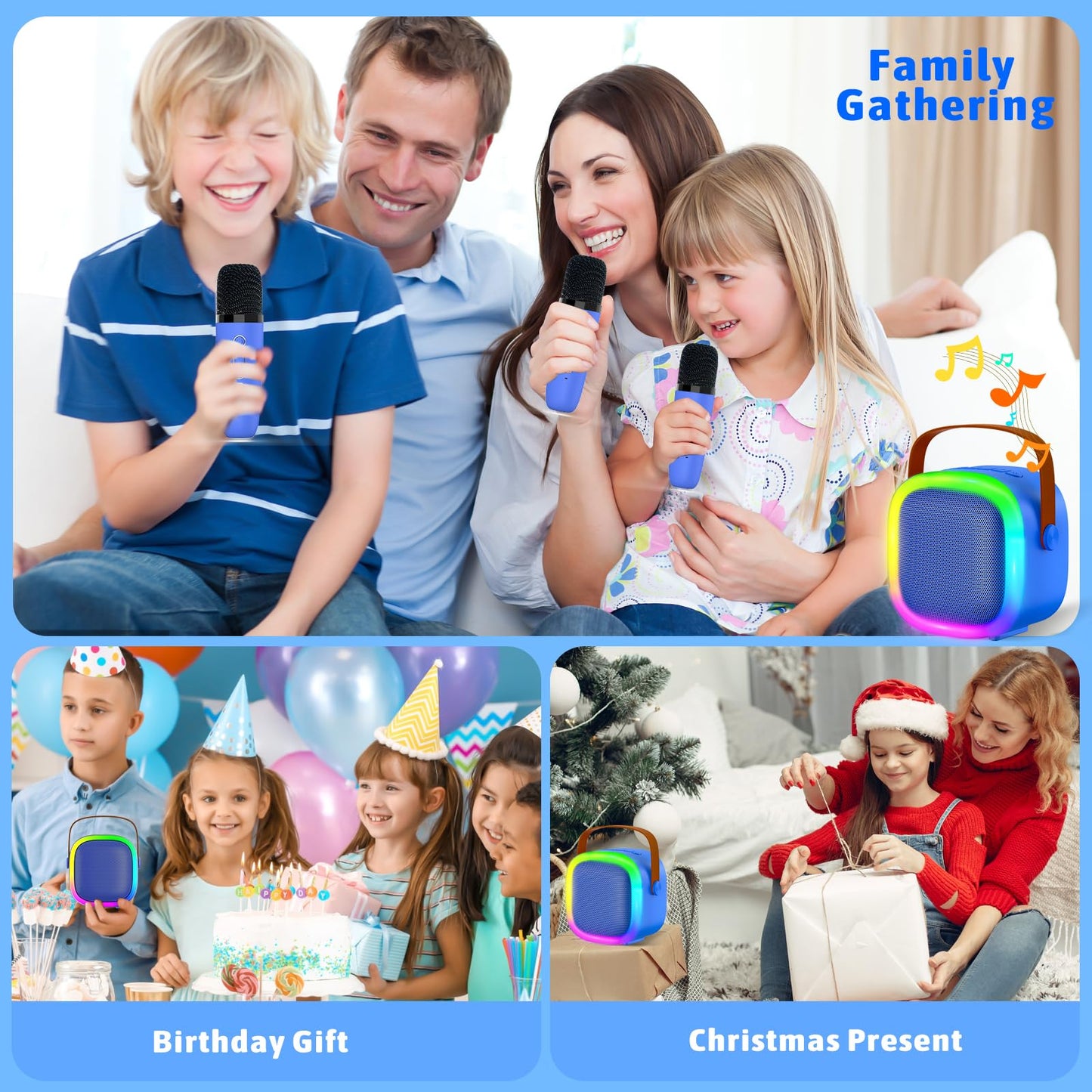 Authentic USA imported zicor karaoke speaker system in premium packaging for birthday gifting