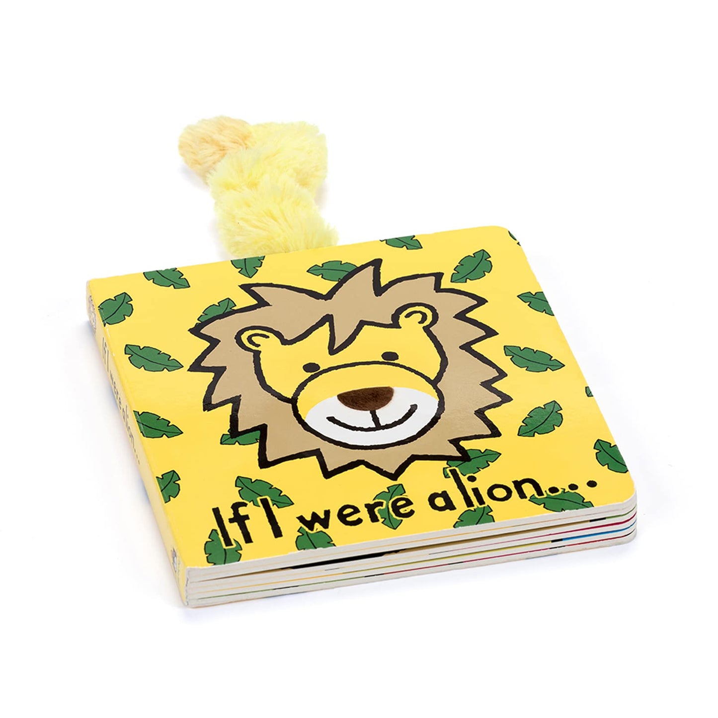 Side view showing thickness of Jellycat board book pages