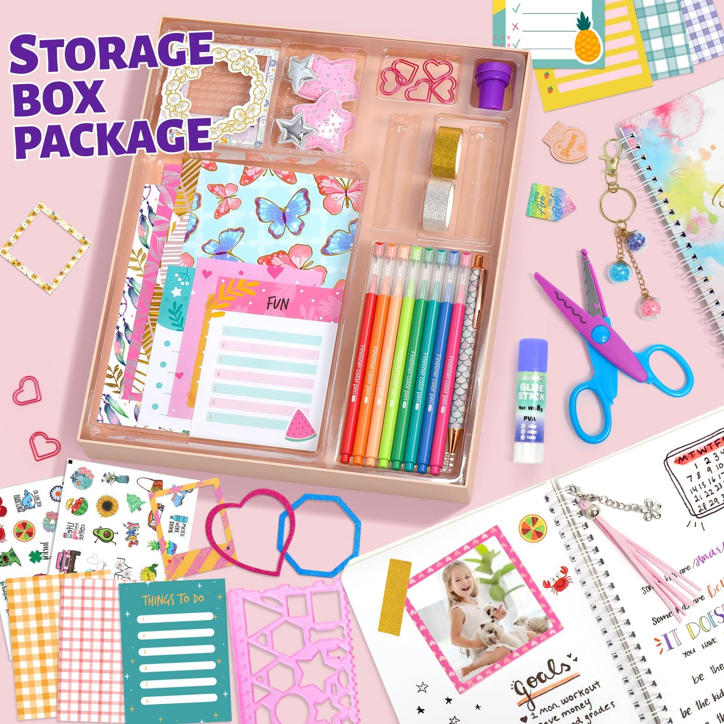 Authentic USA-imported Adusriz journal set for kids