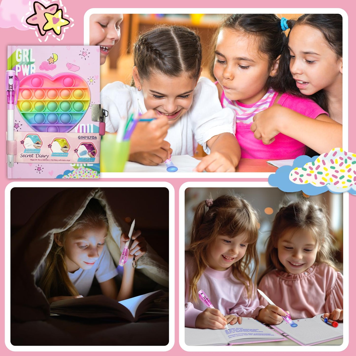 Full gift set including diary and pen