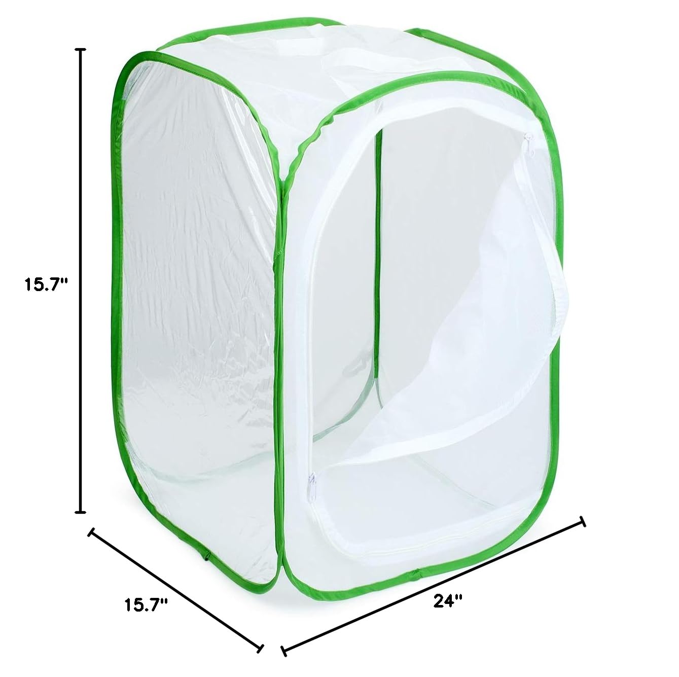 Restcloud butterfly rearing kit package contents including three habitats and instruction manual.