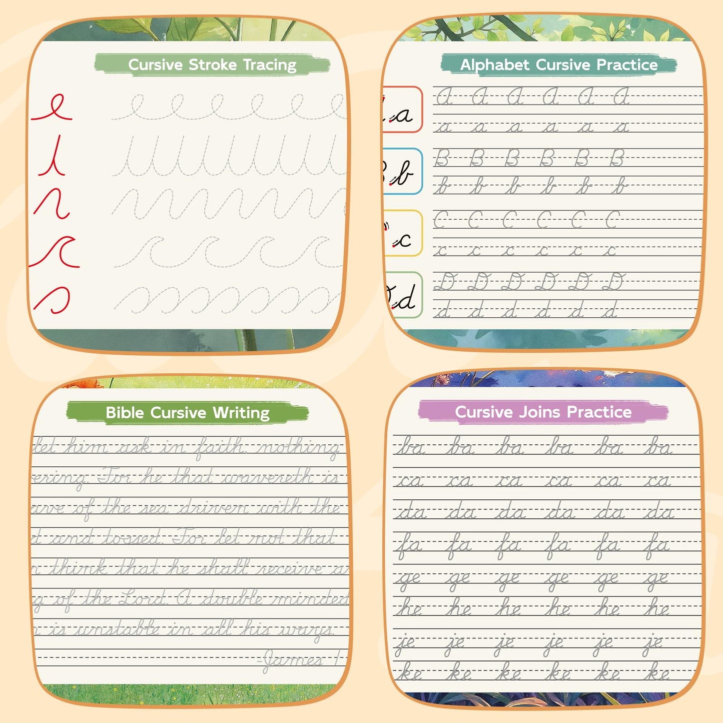 Zazopup imported educational handwriting kit with two books and four disappearing ink pens.