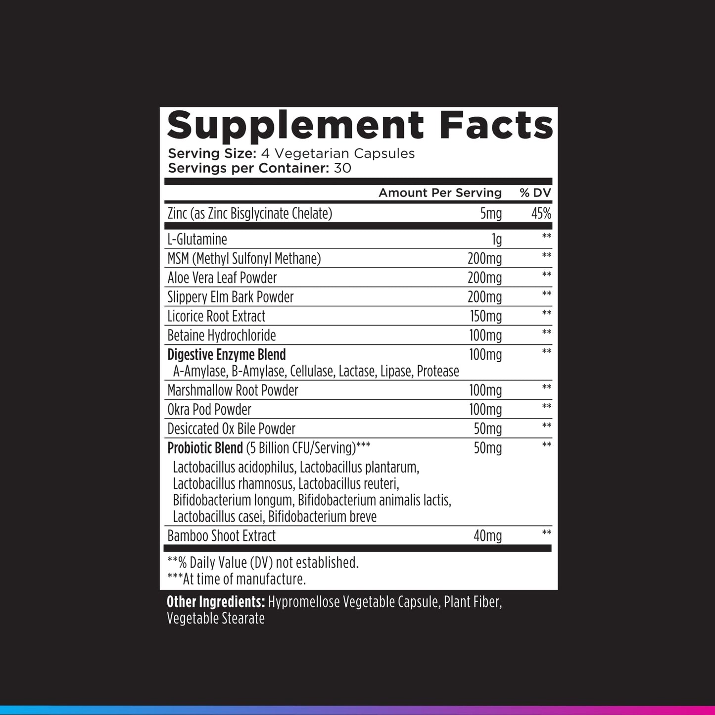 Livingood Daily premium digestive health supplement bottle