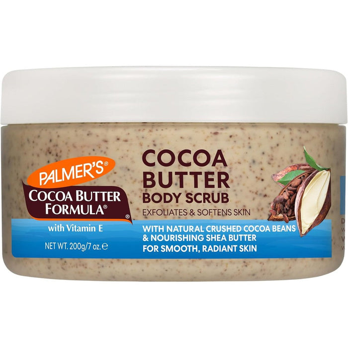 Palmers Cocoa Butter Formula Exfoliating Body Scrub front view tub