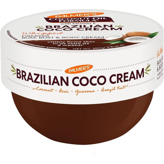 Palmer's Coconut Oil Formula Brazilian Coco Cream front view jar