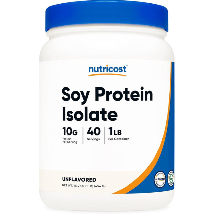 Nutricost Soy Protein Isolate Powder front view container
