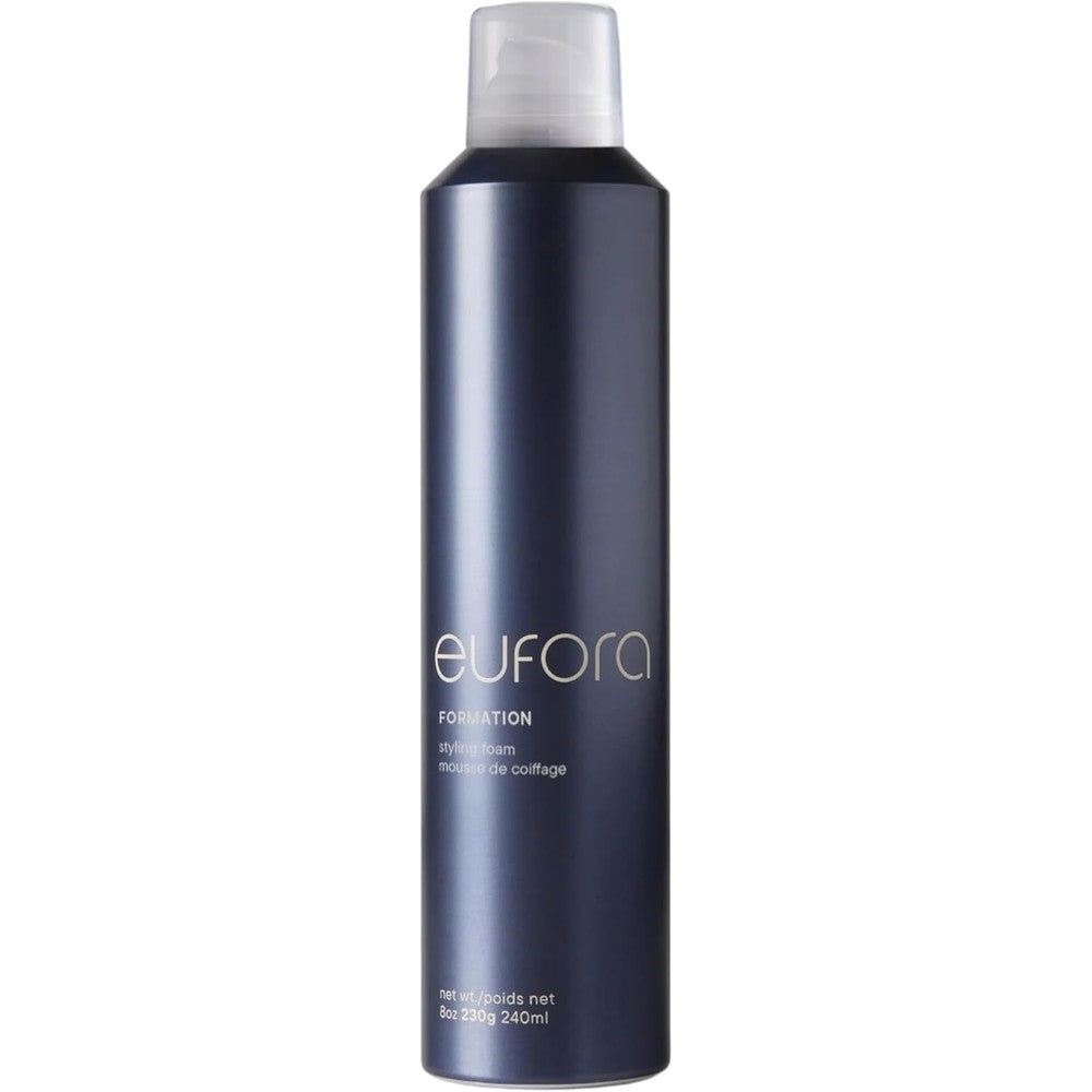 Eufora Formation Styling Foam eight ounce container front view professional volumizing hair mousse