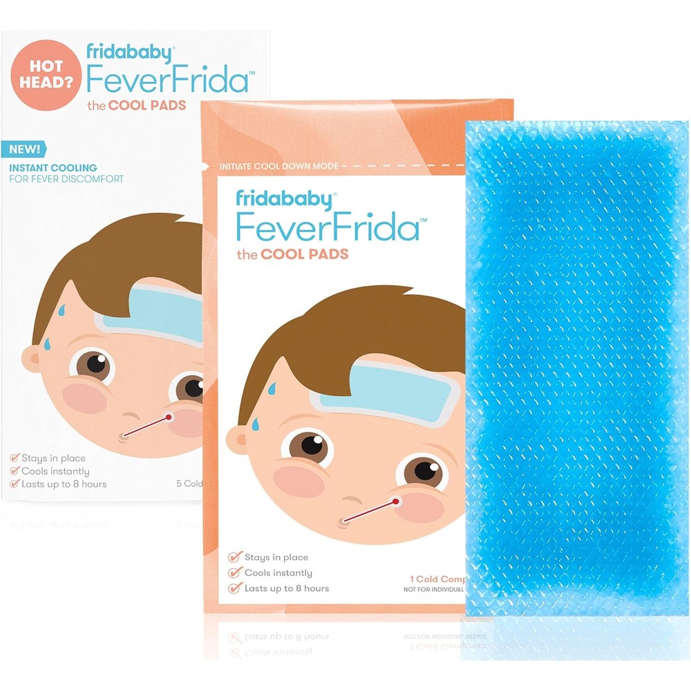 Frida Baby Cool Pads for Kids fever relief patch front view