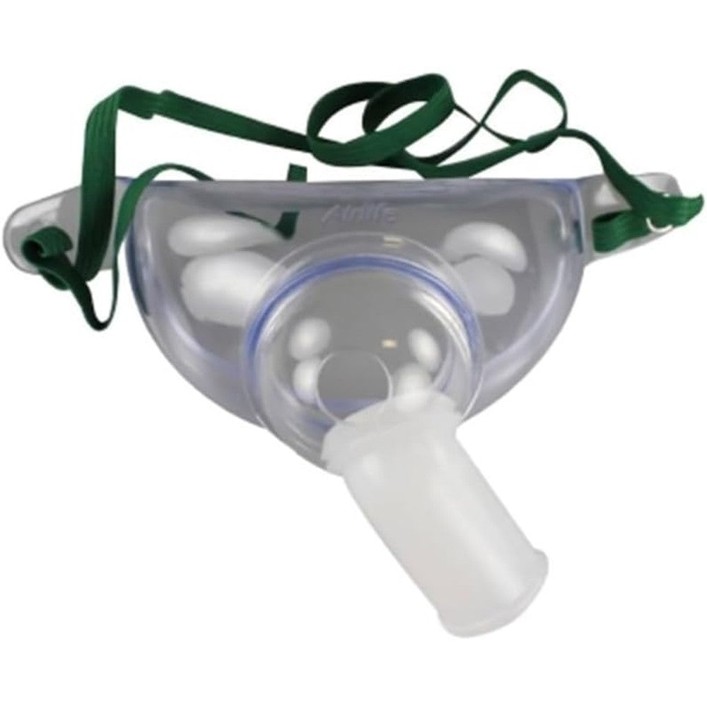Medchoice AirLife Tracheostomy Mask BAX001225 pack of 10 for adult respiratory care.