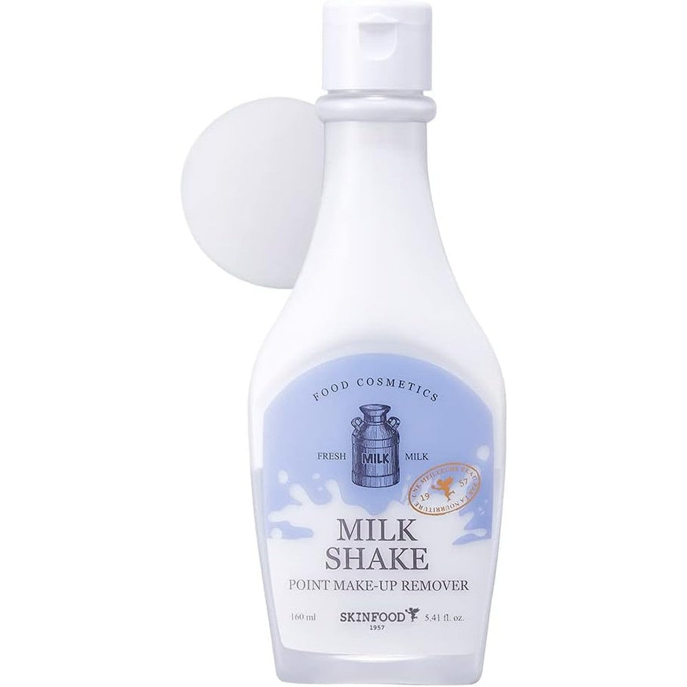 Skinfood Milk Shake Point Makeup Remover 160ml front view bottle