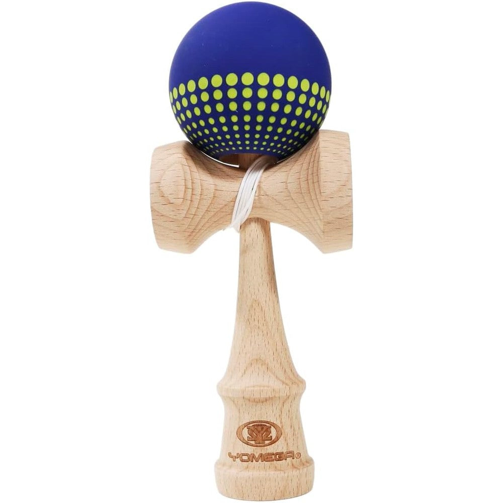 Yomega Pro Model Kendama dark blue front view skill game