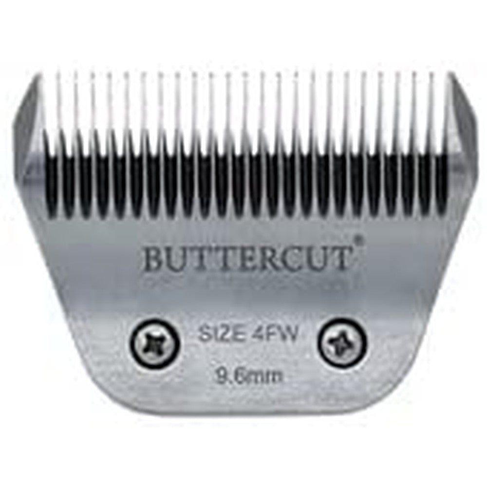 Geib Buttercut Number 4F Wide detachable clipper blade front view professional dog grooming tool