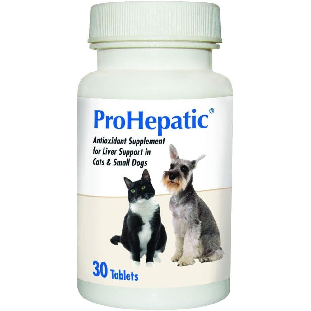 AHO ProHepatic Liver Support 30 Tablets bottle for cats and dogs