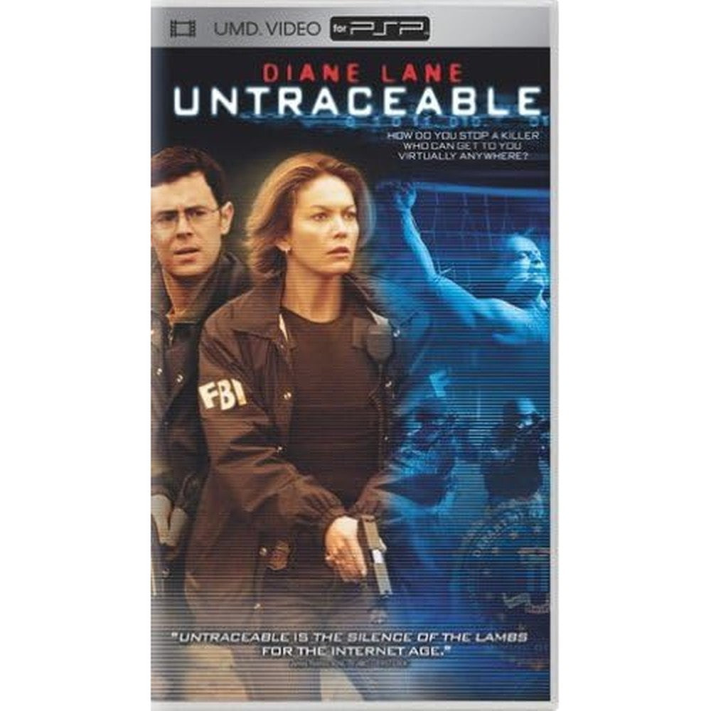 Diane Lane Untraceable 2008 Psychological Crime Thriller Film Sourced From The USA Format UMD For PlayStation Portable