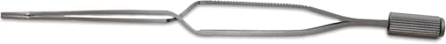 Mars pet grooming tick tweezers ergonomic ribbed handle