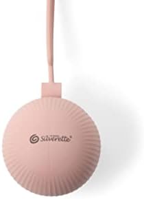 Open view of Silverette Happy Nipples silicone pouch showing universal fit for breastfeeding cups