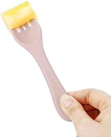 PandaEar first stage baby spoons and forks set inside a kitchen dishwasher rack