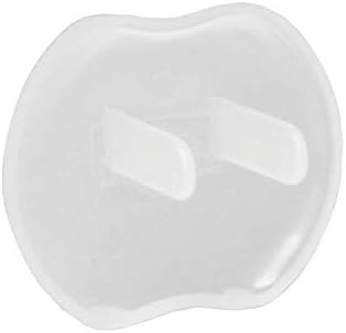 Child safety electrical socket cover installed on wall
