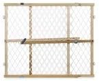 Authentic USA imported Toddleroo natural wood expandable safety barrier for toddlers