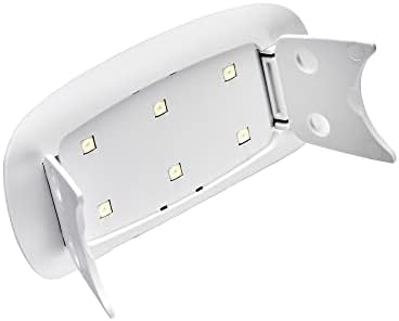 White Dashing Diva LED nail dryer for home use
