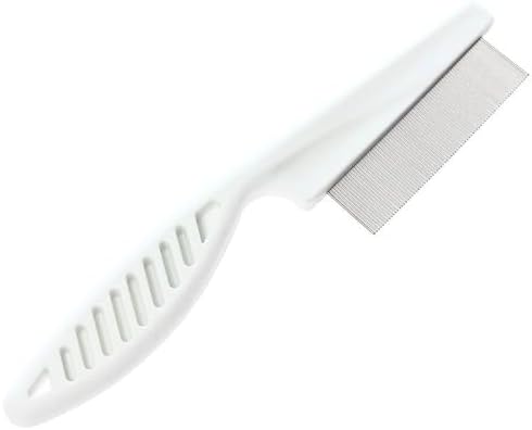 Adamson nit comb with built-in magnifying glass for easy egg detection.