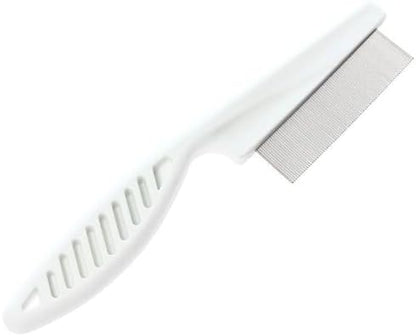 Adamson nit comb with built-in magnifying glass for easy egg detection.
