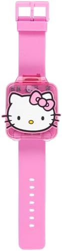 Adjustable buckle closure of Hello Kitty children watch fitting small wrists