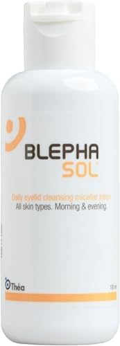Thea Pharma Blephasol 100ml bottle close up display