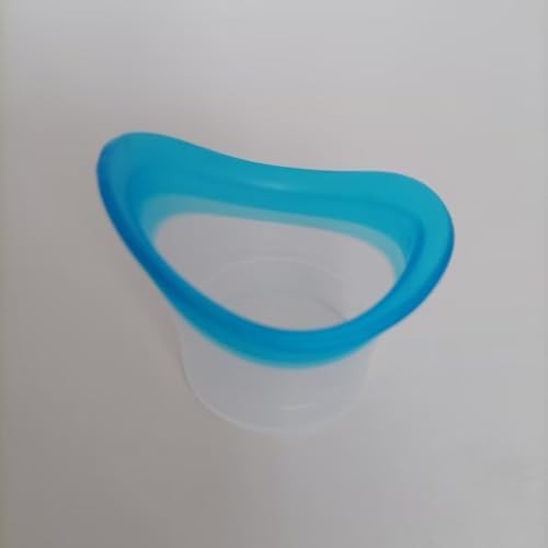 Rosojodg reusable eye cleaner cups with protective storage container