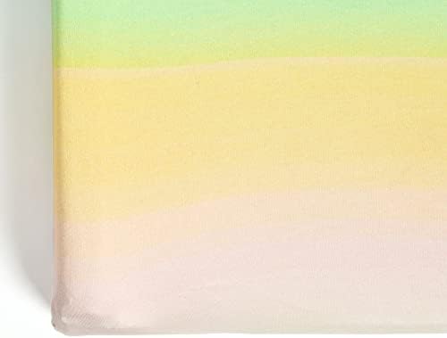 Hello Spud ombre organic cotton fabric close up