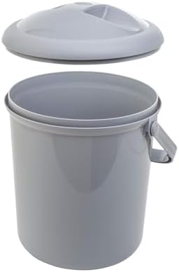 Rotho Babydesign Bella Bambina Nappy Pail side angle with carrying handle