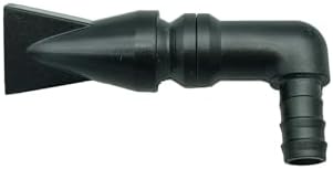 Propitious Palace flexible fish tank water fitting displaying the three hundred sixty degree rotatable joint.