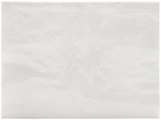 Absorbent post surgical non adherent bandage pad showing film texture
