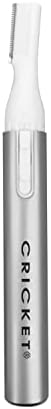 Cricket electric ear and nose hair trimmer with travel pouch and accessories
