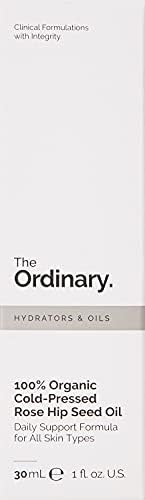 Pure organic face oil rich in vitamins and antioxidants for daily use