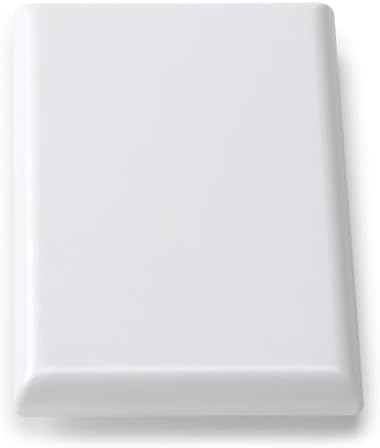 Safety 1st OutSmart Outlet Shield white panel angle view